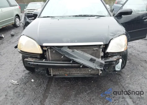 2002 Honda Civic Ex из США, поврежденный, VIN 2HGES26722H597426